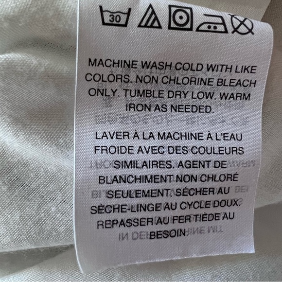 Madewell Embroidered Butterfly Dress in Stripe Dark Metal Size‎ XXS Retro 70s - Picture 11 of 11